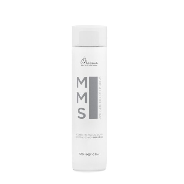 Mounir Metallic Silver Neutralising